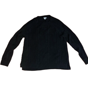 black size large crown & ivy sweater